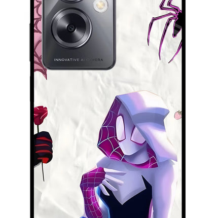 Gwen Verse Oppo A79 5G Glass Case Back Cover by Casekaro