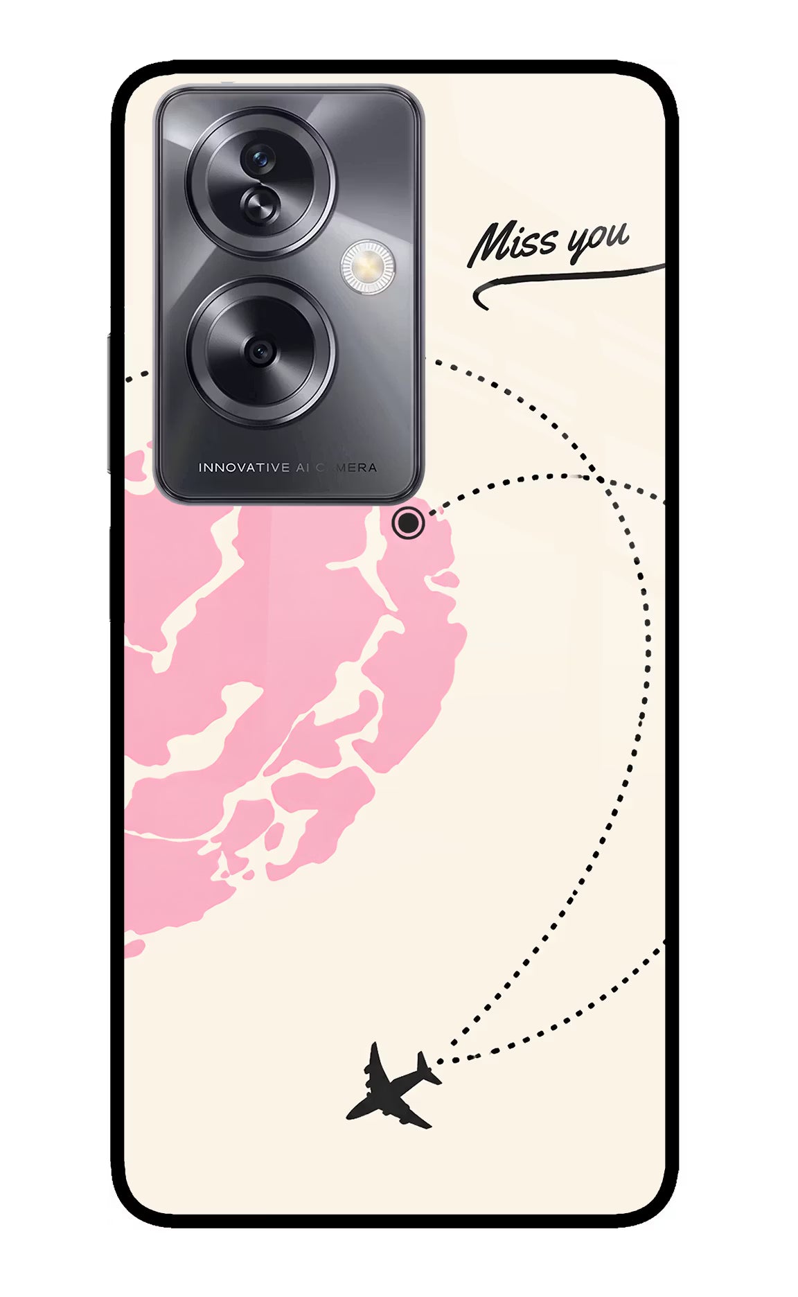 Miss Orbit Oppo A79 5G Glass Case