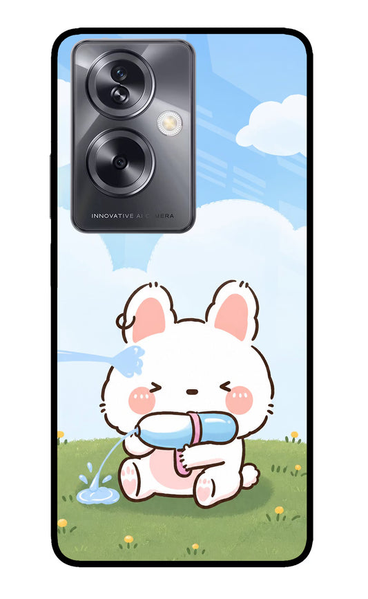 Bunny Treat Oppo A79 5G Glass Case