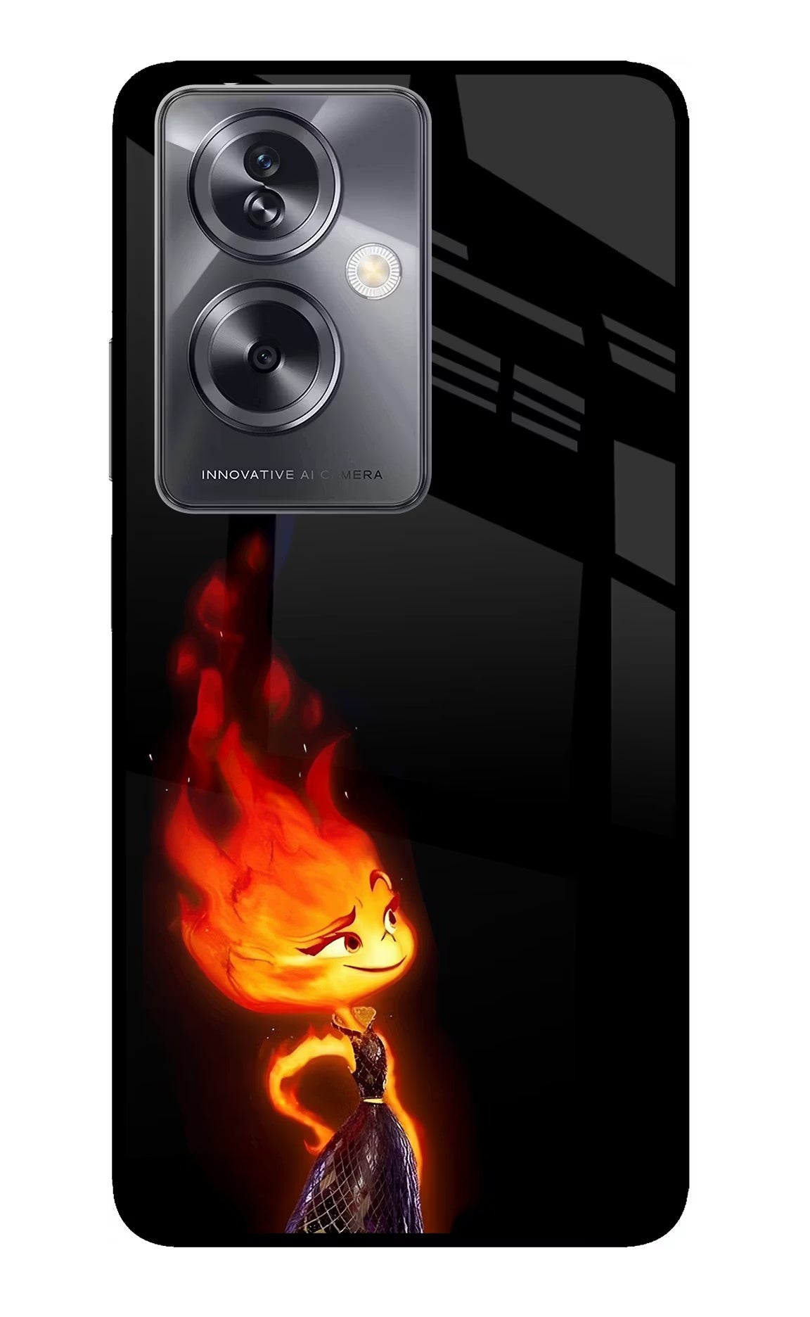 Ember Flame Oppo A79 5G Glass Case
