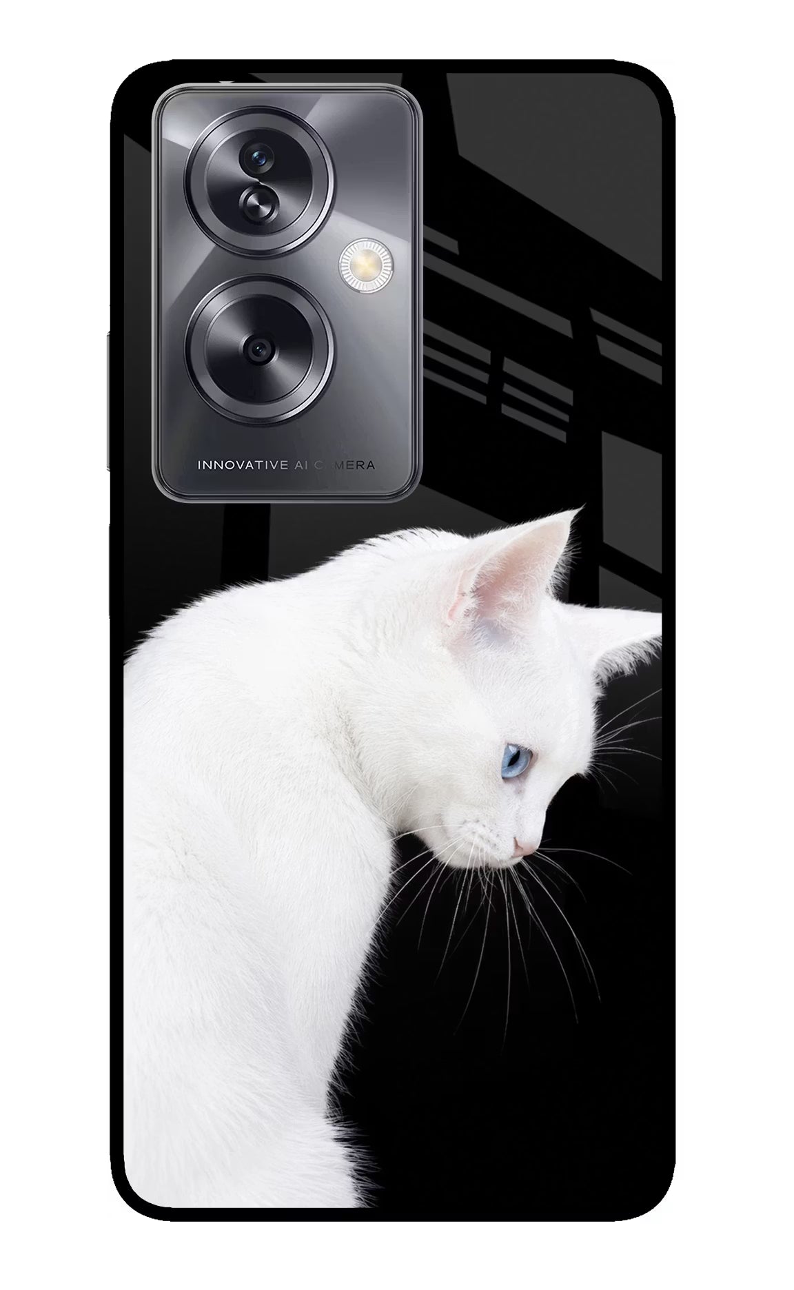 Snow Gaze Oppo A79 5G Glass Case