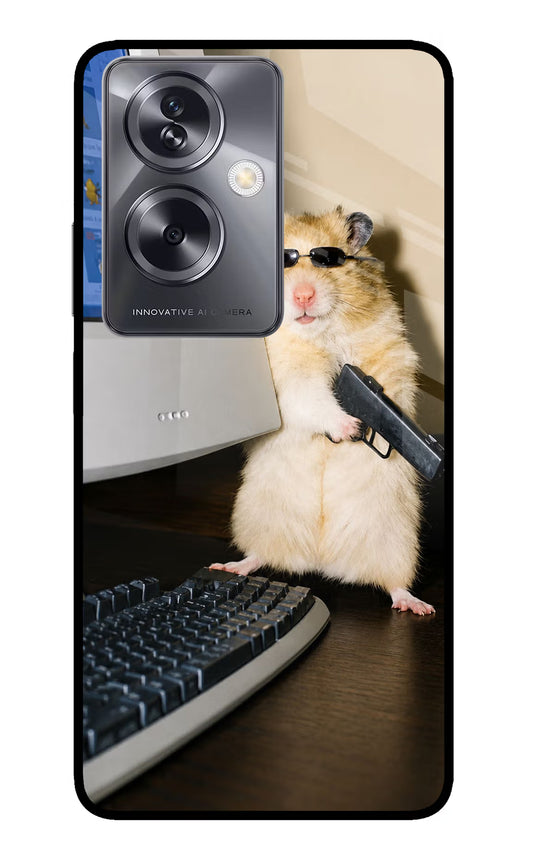 Hacker Hamster Oppo A79 5G Glass Case