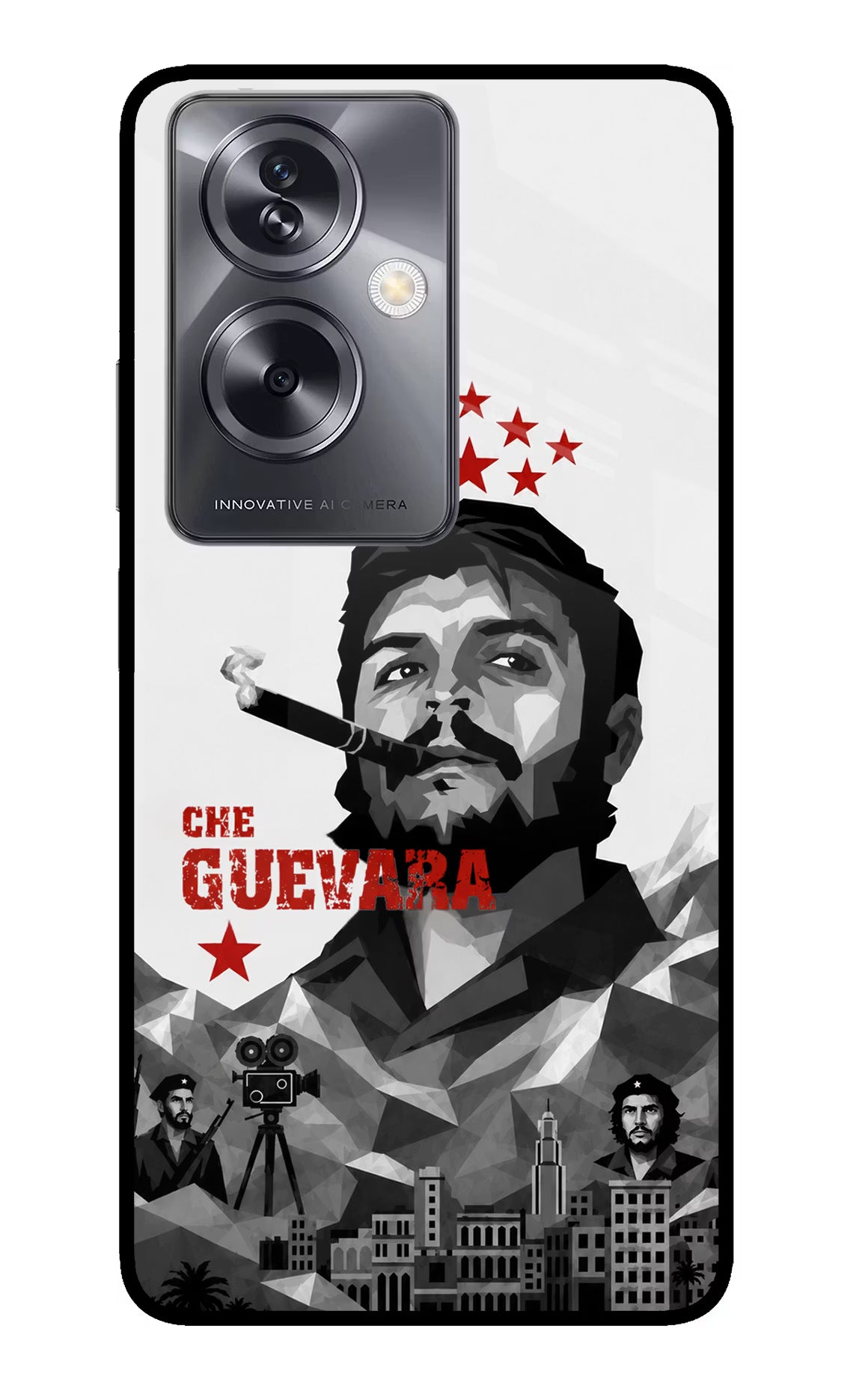 Che Guevara Iconic Oppo A79 5G Glass Case