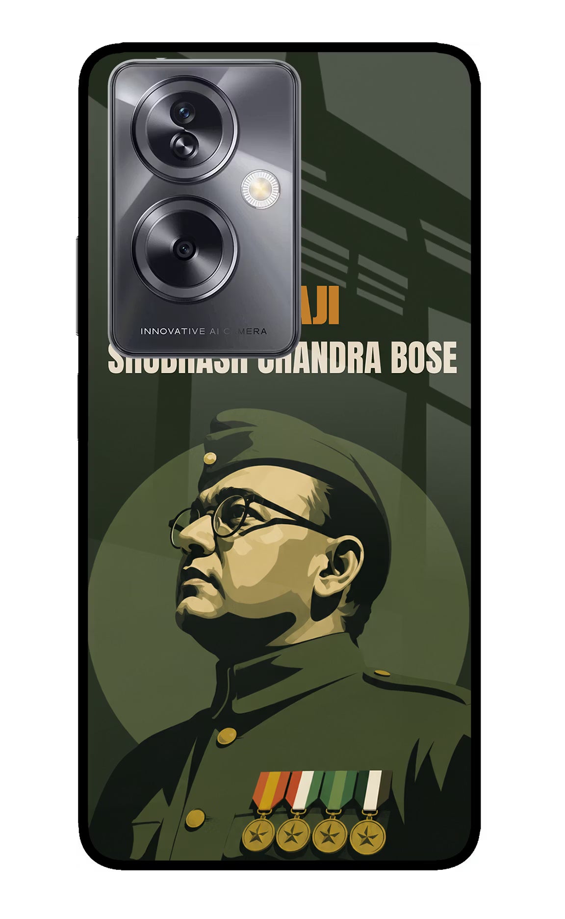 Netaji Legacy Oppo A79 5G Glass Case