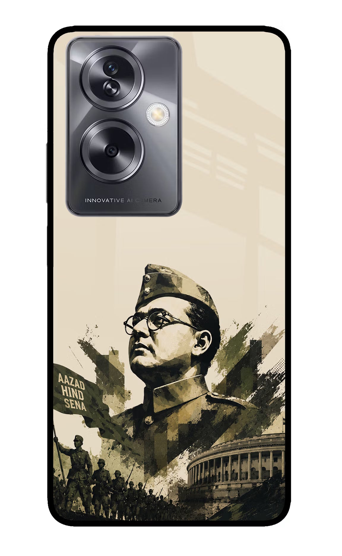 Netaji Rising Oppo A79 5G Glass Case