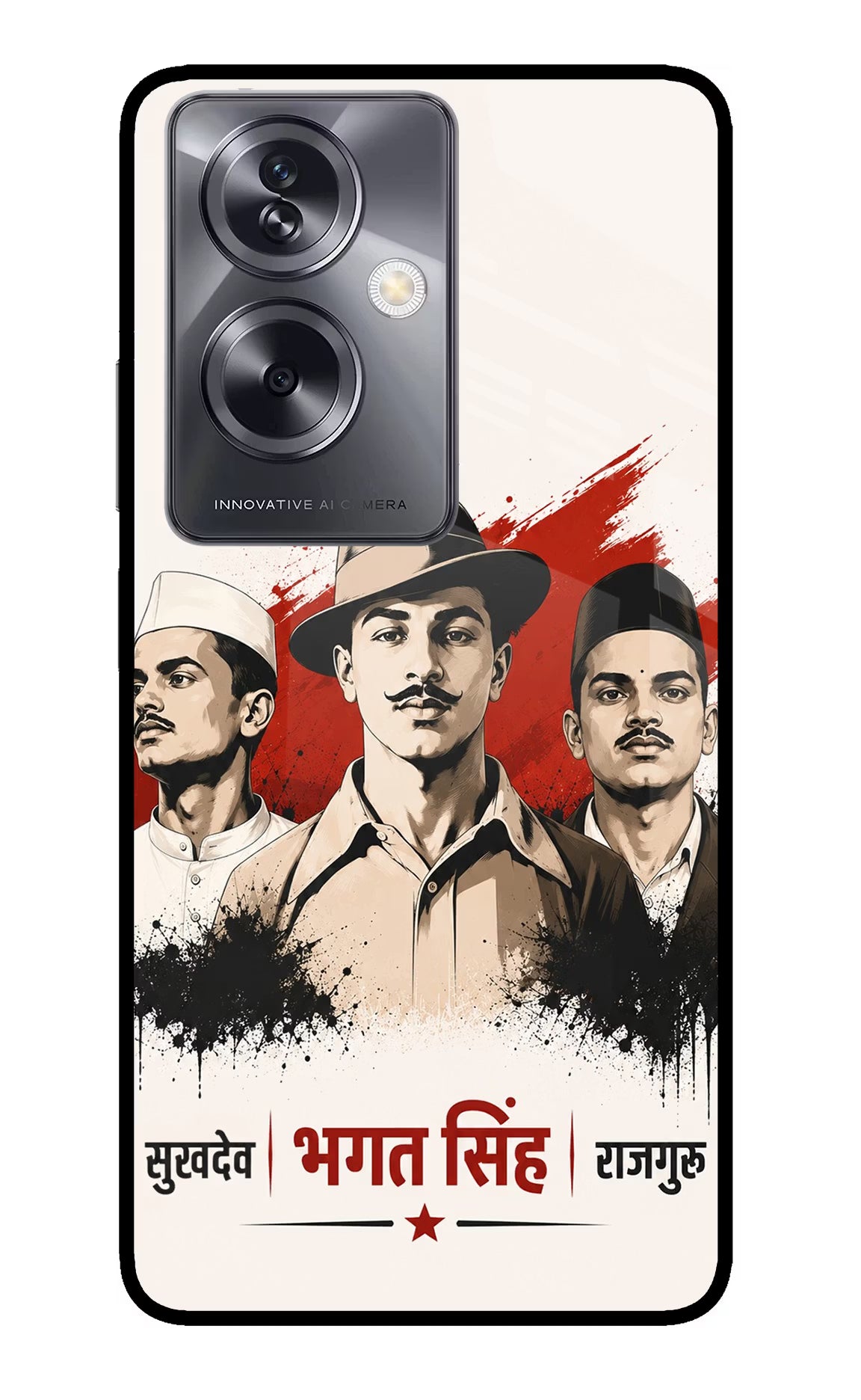 Sardar Patel Iron Will Oppo A79 5G Glass Case