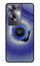 Dark Koi Oppo A79 5G Glass Case Back Cover by Casekaro