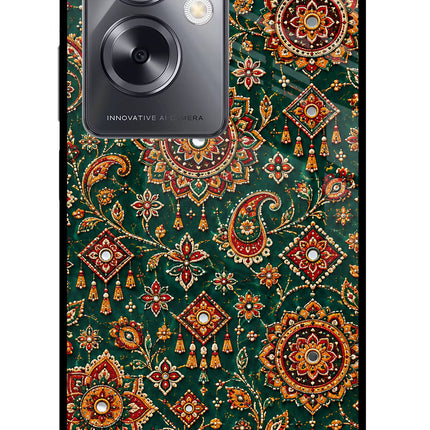 Green Pataka Oppo A79 5G Glass Case