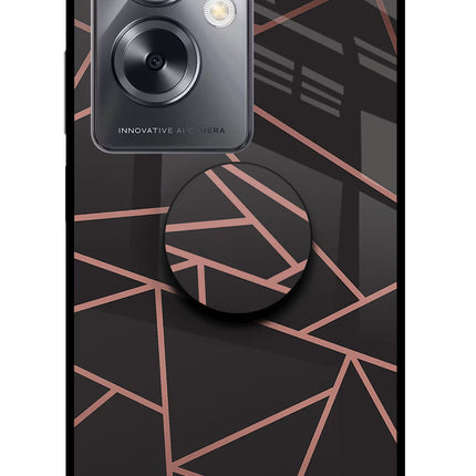 Geometric Pattern Oppo A79 5G Pop Case by Casekaro
