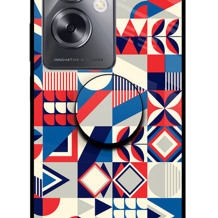 Colorful Pattern Oppo A79 5G Pop Case by Casekaro