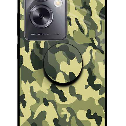 Camouflage Oppo A79 5G Pop Case by Casekaro