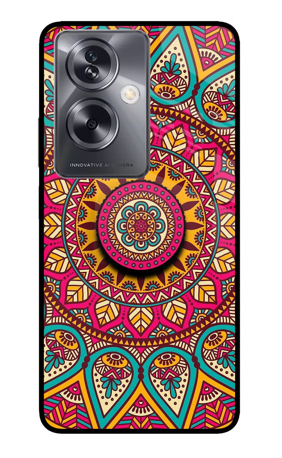 Mandala Oppo A79 5G Pop Case, Glass case