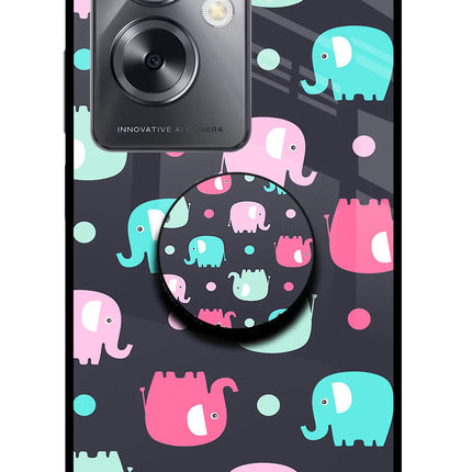 Baby Elephants Oppo A79 5G Pop Case by Casekaro