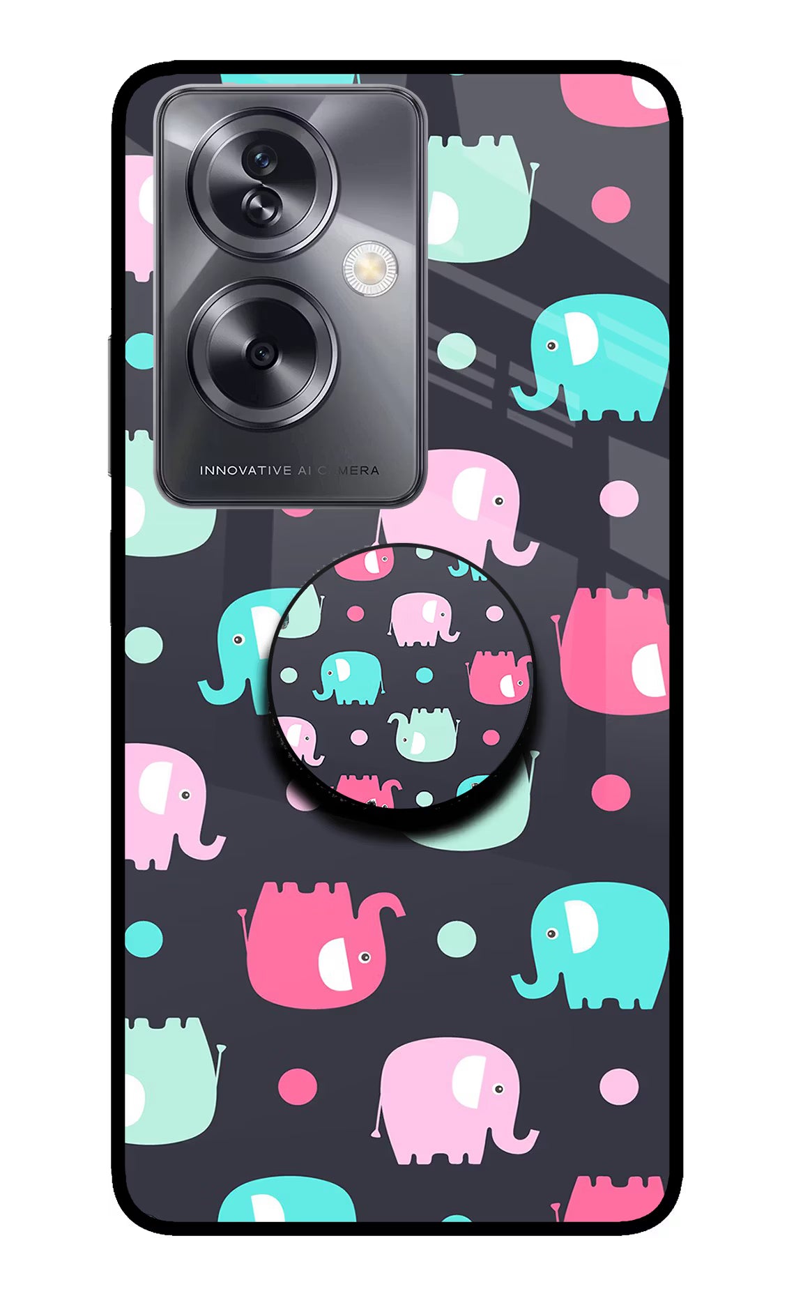 Baby Elephants Oppo A79 5G Pop Case by Casekaro