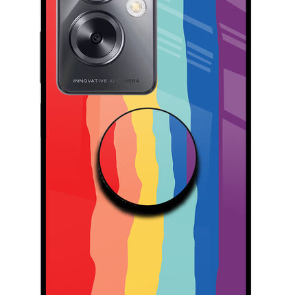 Rainbow Oppo A79 5G Pop Case by Casekaro