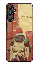Adventurous Samsung A05s Glass Case Back Cover by Casekaro