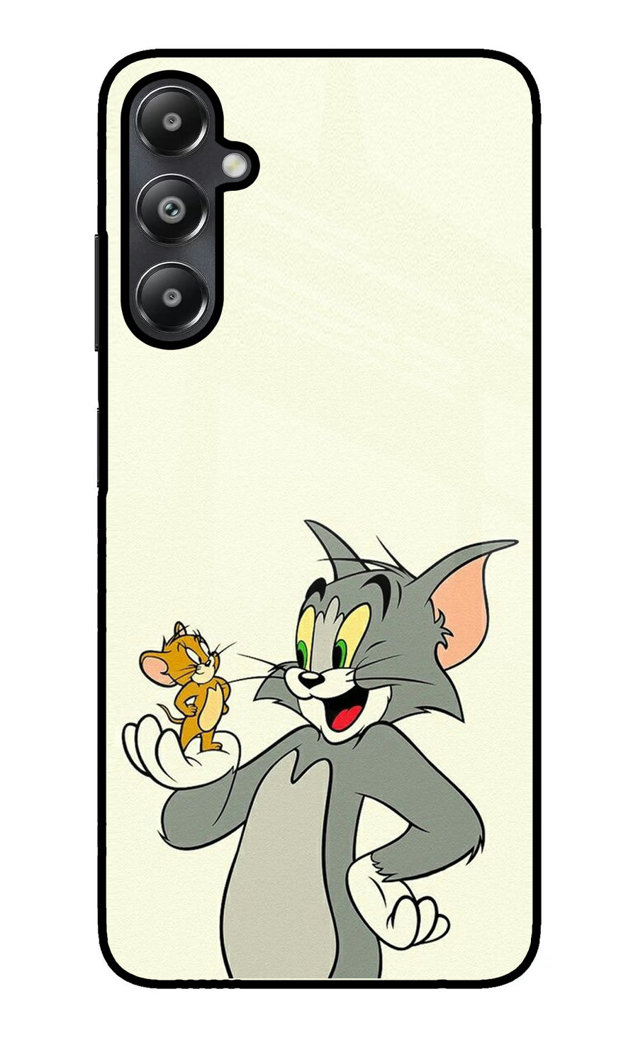 Tom & Jerry Samsung A05s Back Cover, Glass case