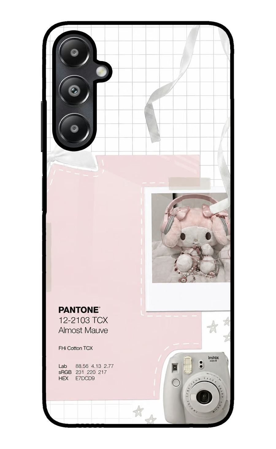 Pantone Asthetic Samsung A05s Back Cover, Glass case