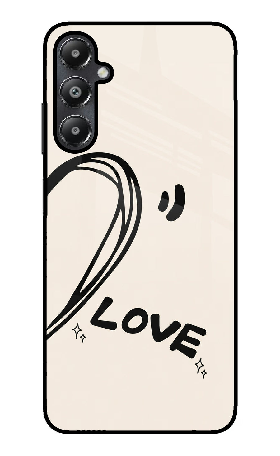 Soul Line Samsung A05s Back Cover, Glass case