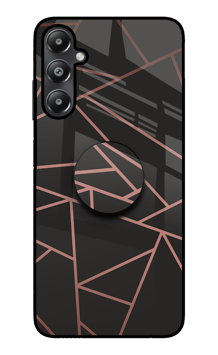 Geometric Pattern Samsung A05s Pop Case, Glass case