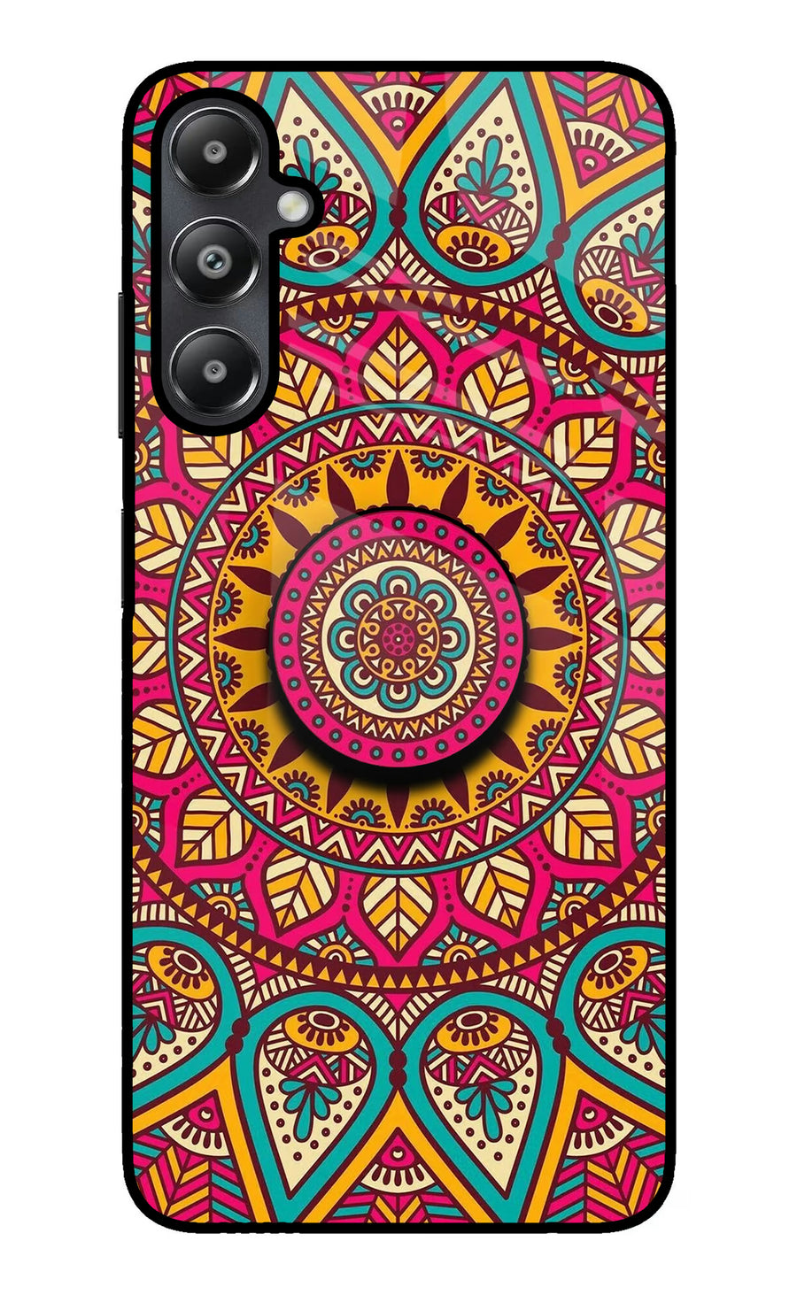 Mandala Samsung A05s Pop Case, Glass case