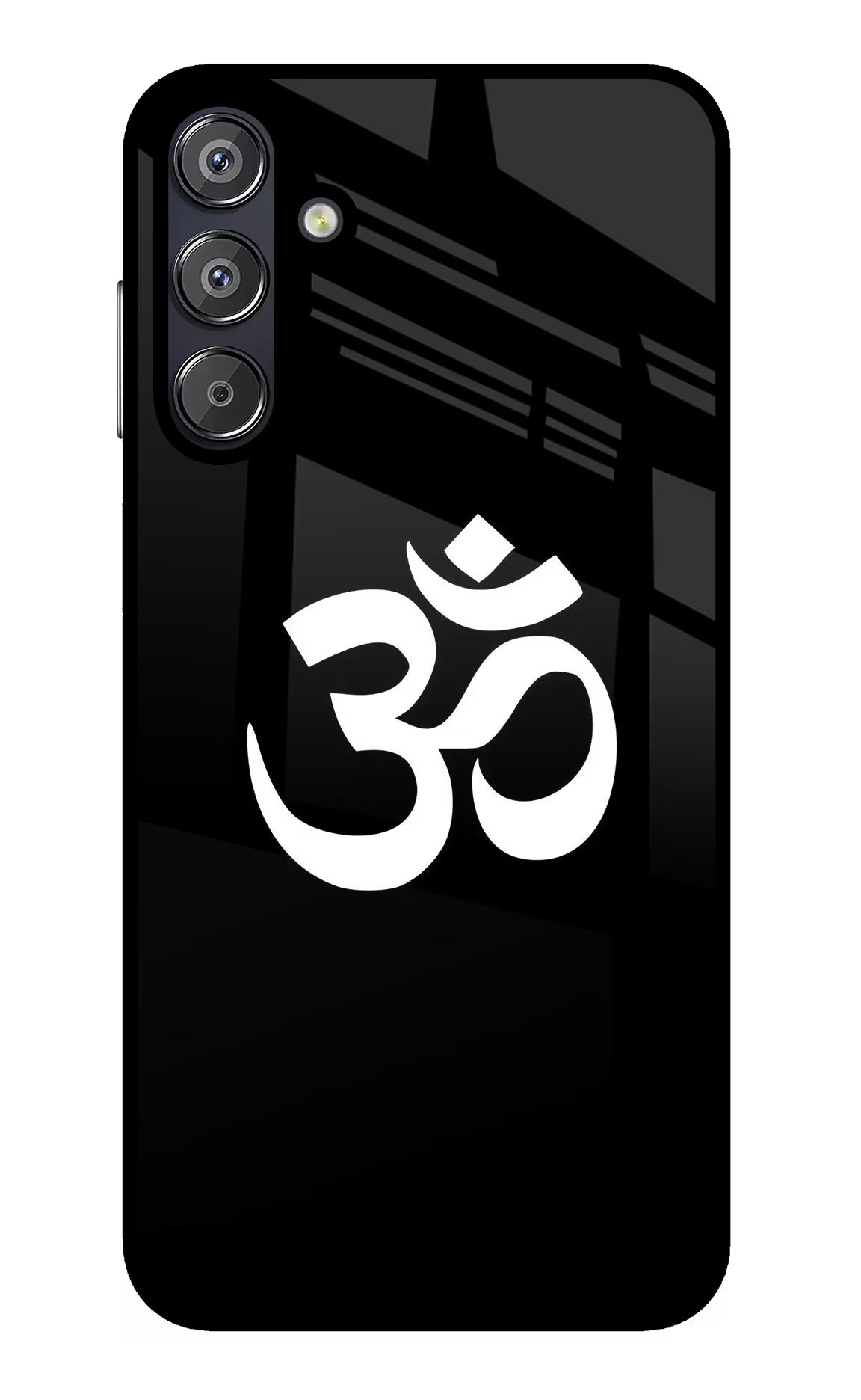 Om Samsung F15 5G Glass Case Back Cover by Casekaro
