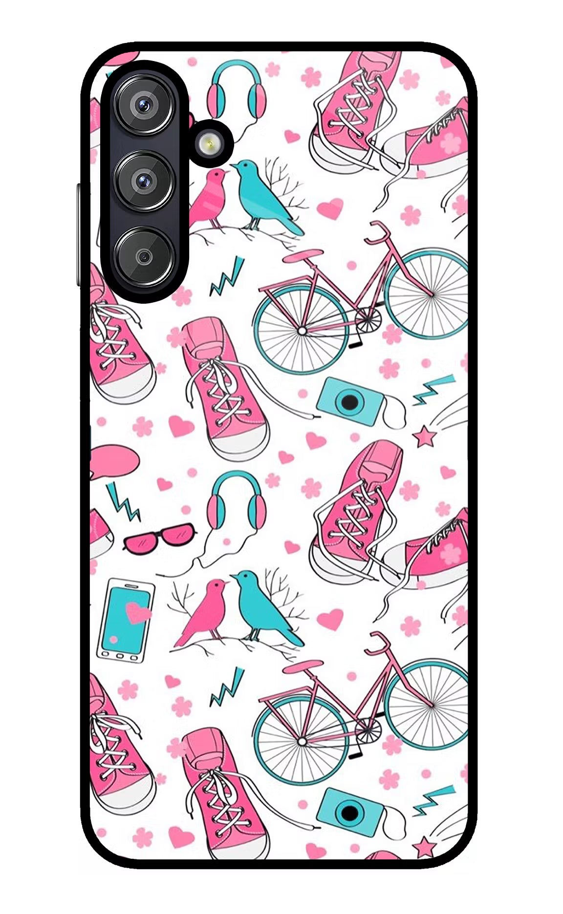 Artwork Samsung F15 5G Glass Case Back Cover by Casekaro