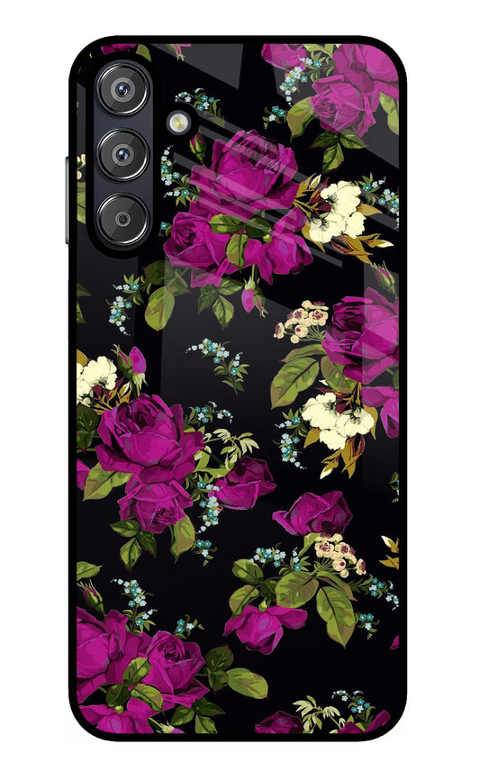 Flowers Samsung F15 5G Glass Case