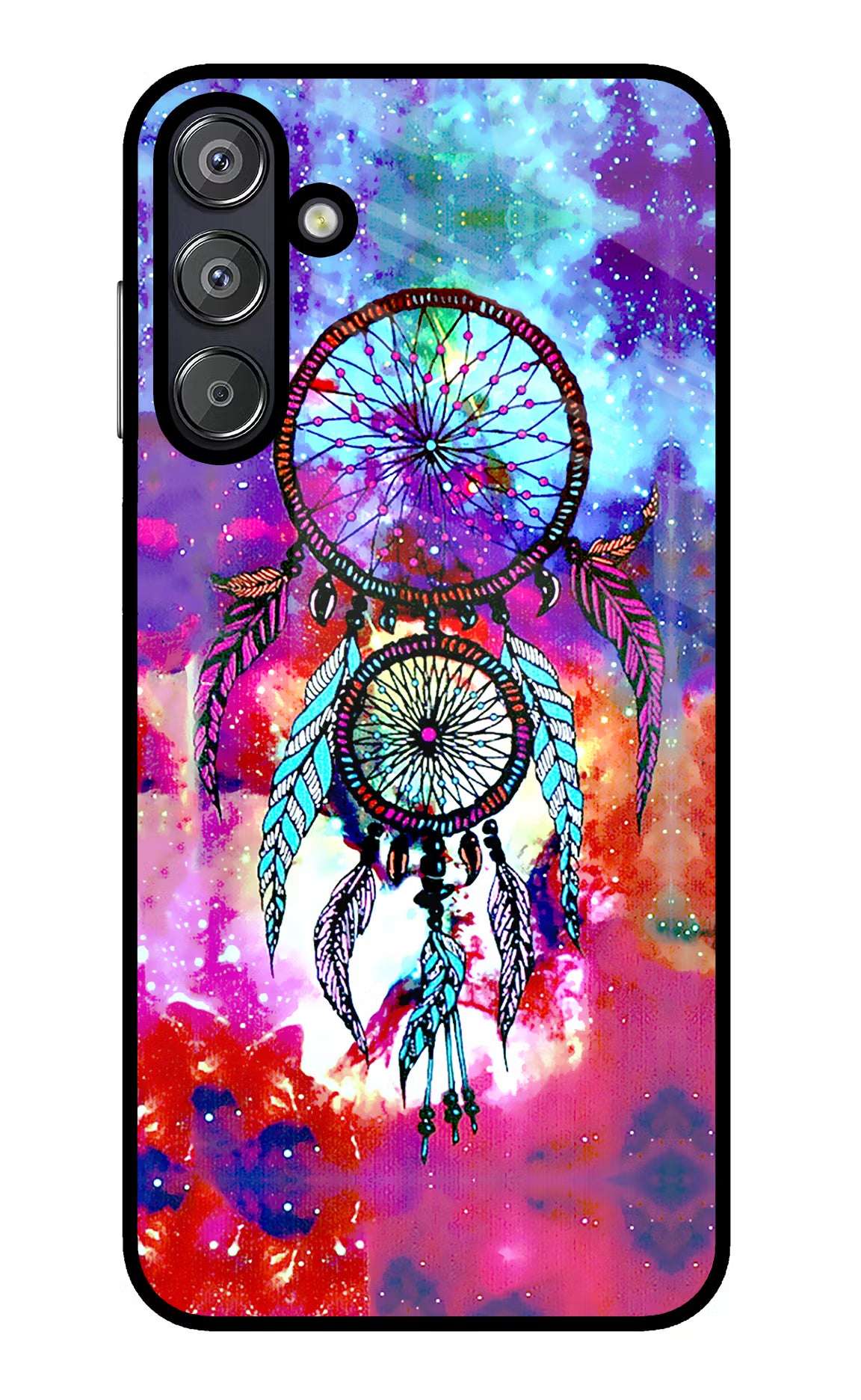Dream Catcher Abstract Samsung F15 5G Glass Case Back Cover by Casekaro