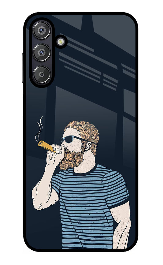 Smoking Samsung F15 5G Glass Case