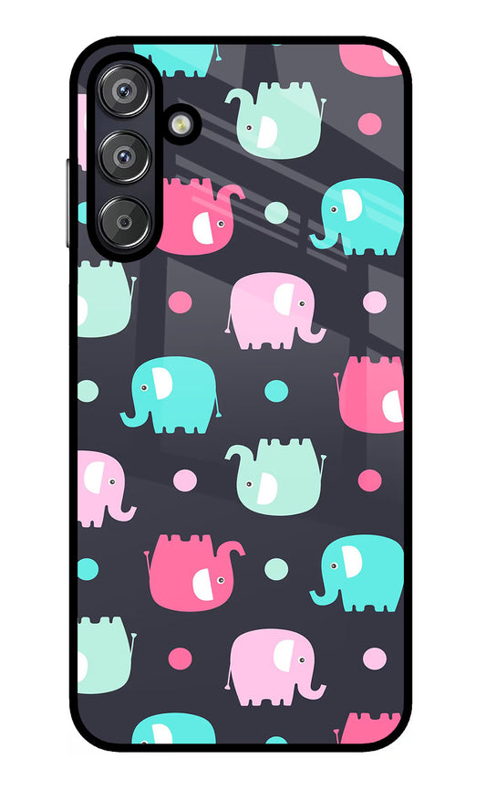 Elephants Samsung F15 5G Glass Case