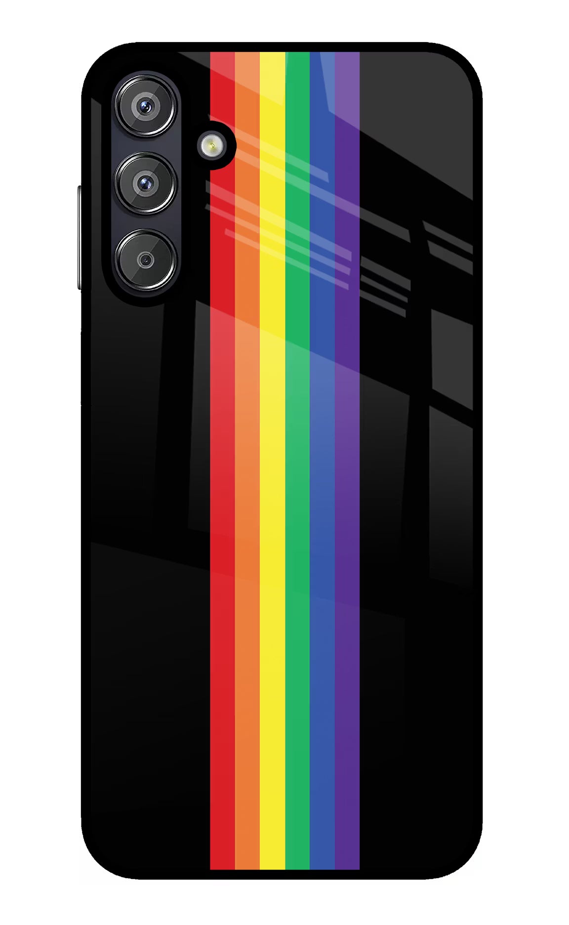 Pride Samsung F15 5G Glass Case Back Cover by Casekaro