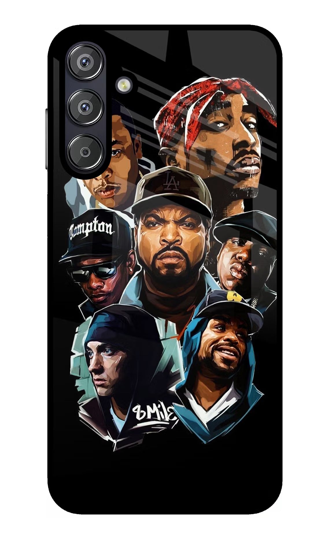 Rappers Samsung F15 5G Glass Case
