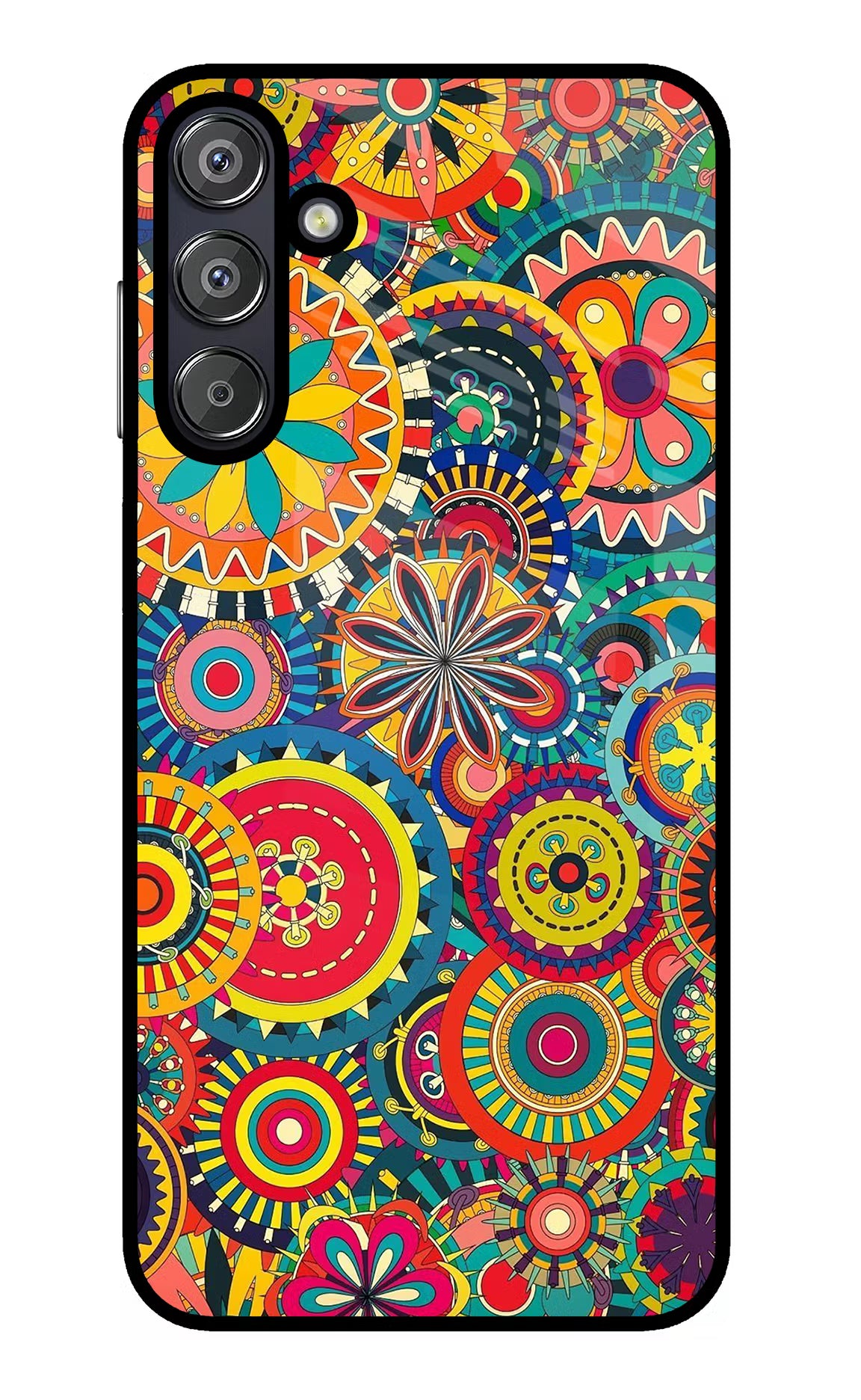 Gol Gol Art Samsung F15 5G Glass Case Back Cover by Casekaro