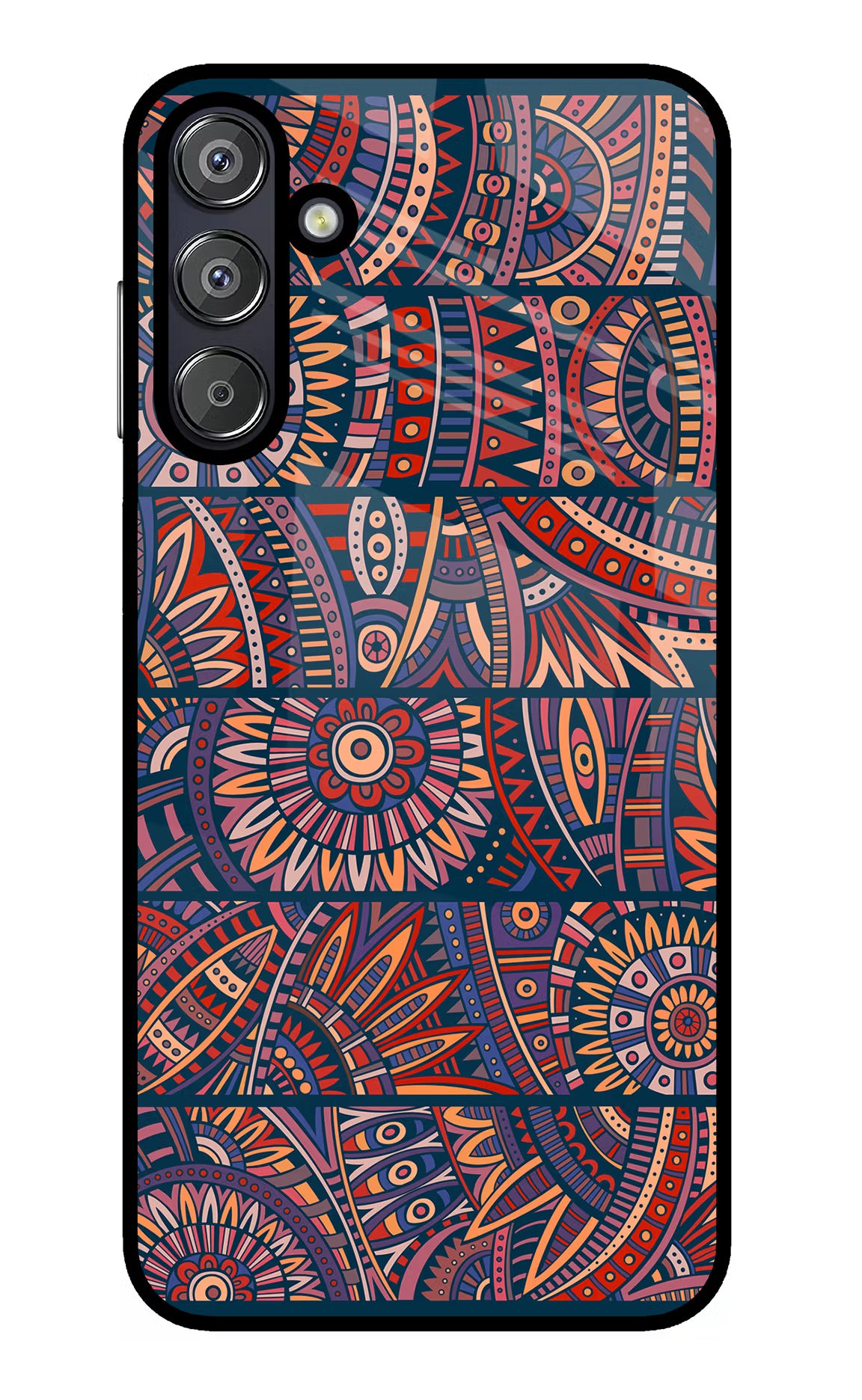 African Culture Design Samsung F15 5G Glass Case
