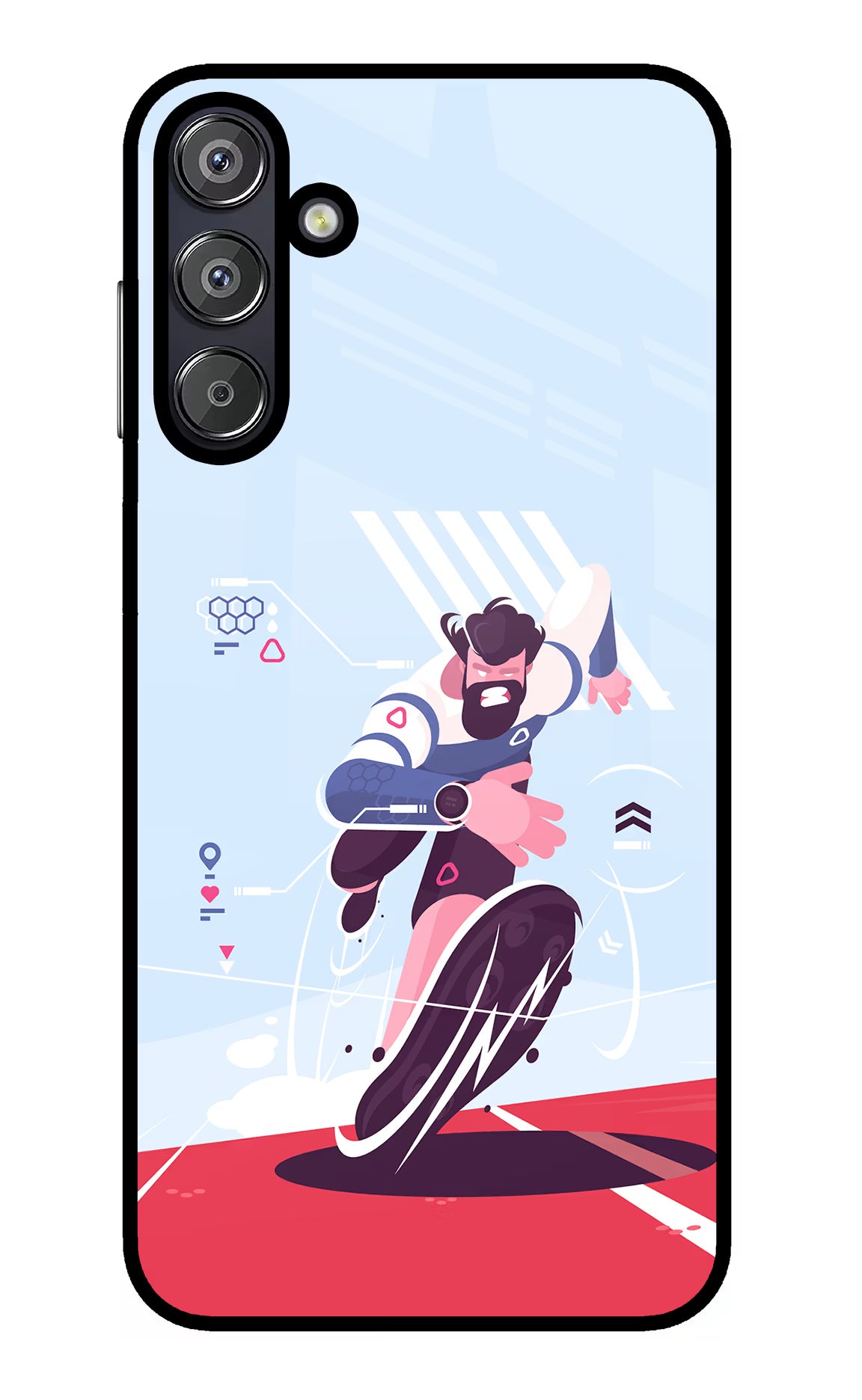 Run Pro Samsung F15 5G Glass Case