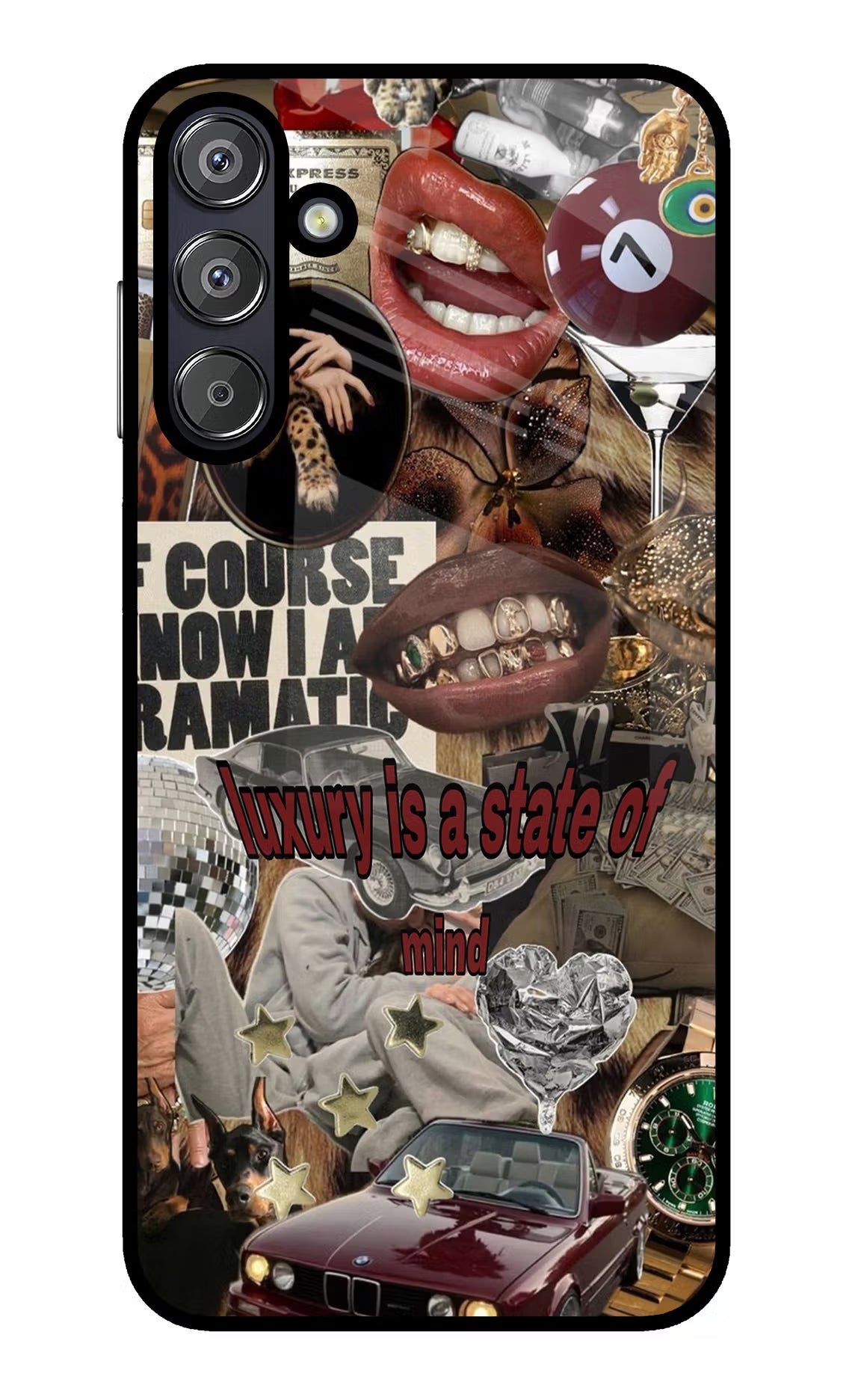 Luxury Samsung F15 5G Glass Case Back Cover by Casekaro