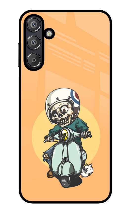 Undead Biker Samsung F15 5G Glass Case