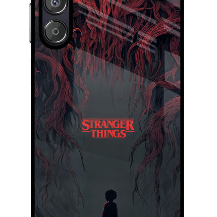 Ordinary Things Dark Side Samsung F15 5G Glass Case Back Cover by Casekaro