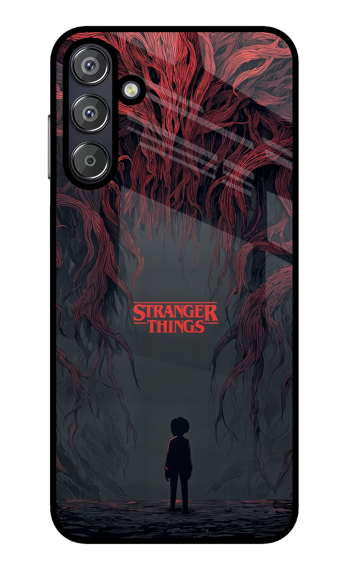 Ordinary Things Dark Side Samsung F15 5G Glass Case Back Cover by Casekaro