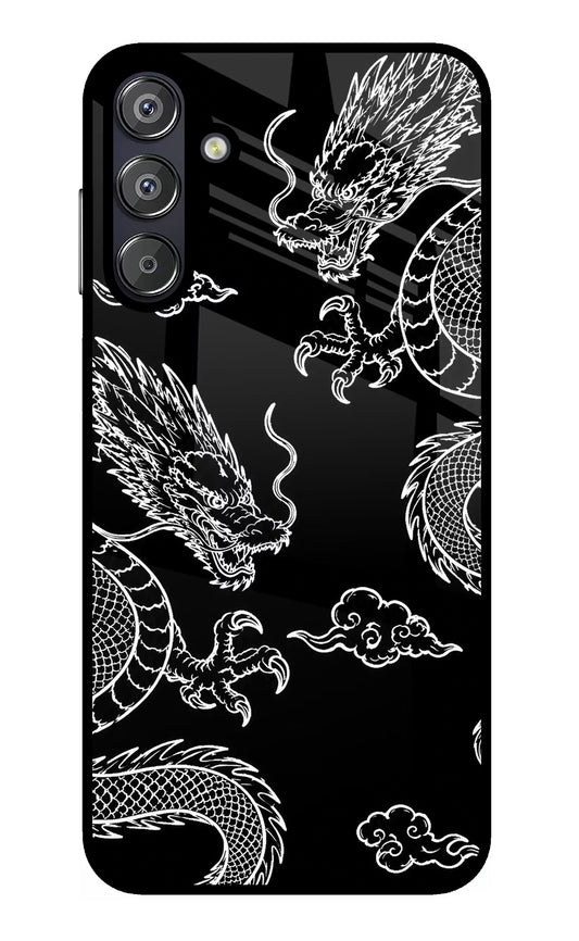 Twin Dragons Samsung F15 5G Glass Case