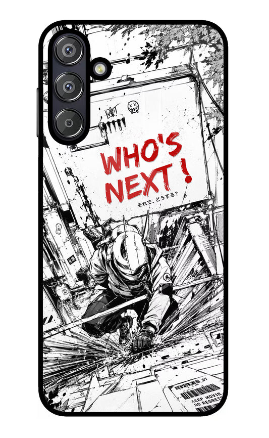 Who's Next Samsung F15 5G Glass Case