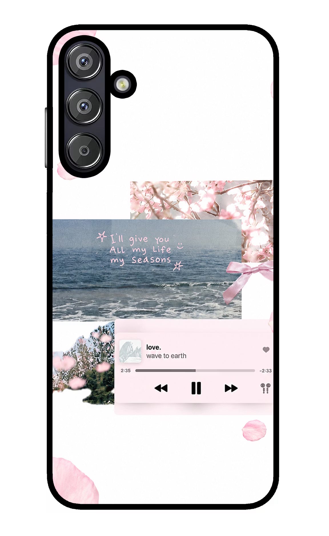 Wave to earth Samsung F15 5G Glass Case