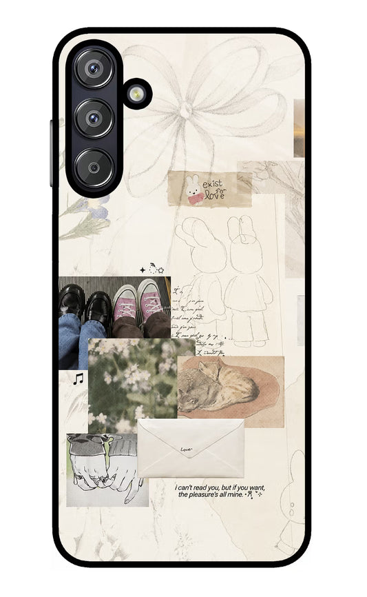 Soft Aesthetic Samsung F15 5G Glass Case