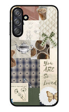 Cookie Samsung F15 5G Glass Case Back Cover by Casekaro