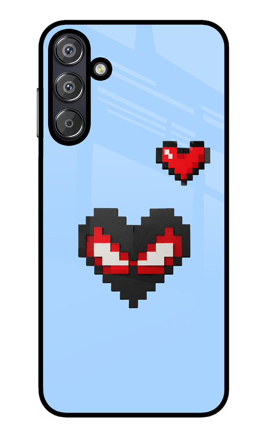 Peter Heart Samsung F15 5G Glass Case