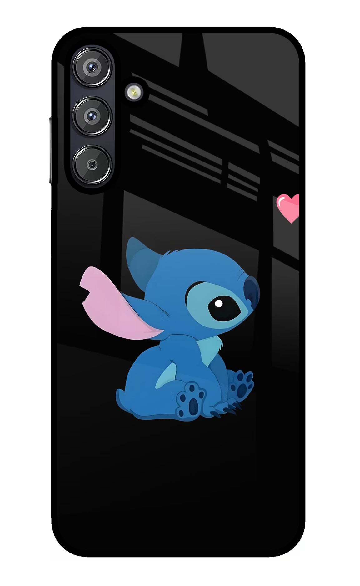 Stitch Crush Samsung F15 5G Glass Case