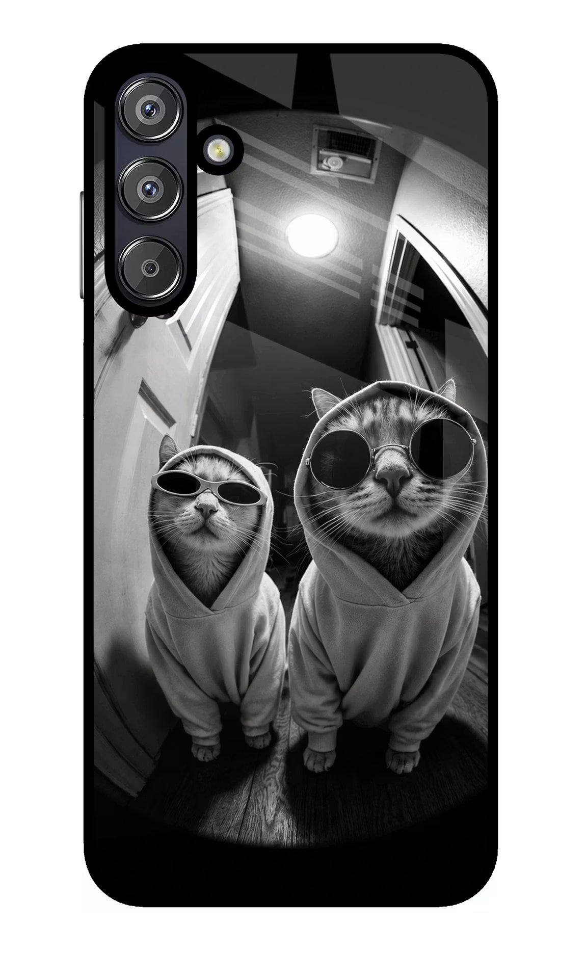 Hood Cats Samsung F15 5G Glass Case