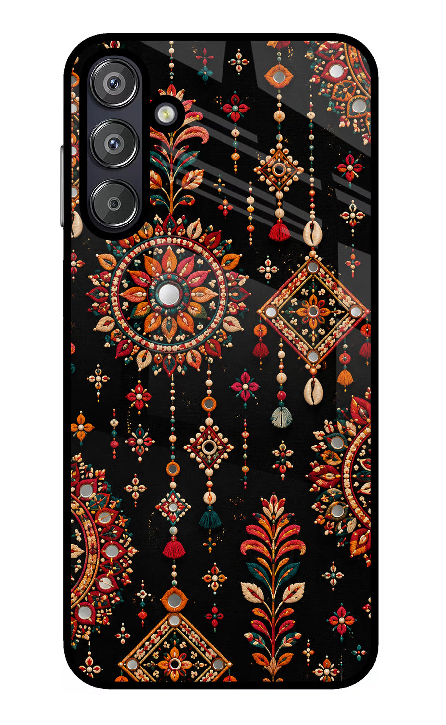 Boho Noir Samsung F15 5G Back Cover, Glass case