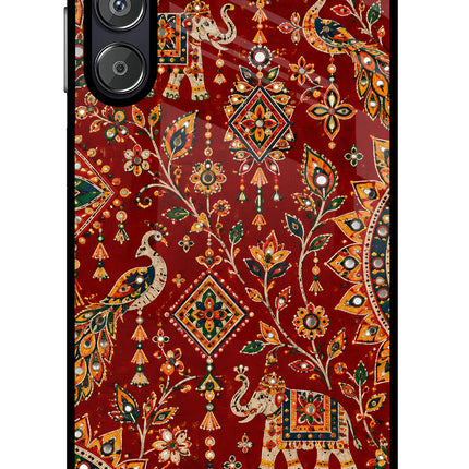Laal Riwaaz Samsung F15 5G Glass Case
